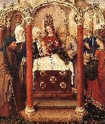 Jacques Daret Altarpiece of the Virgin France oil painting artist
